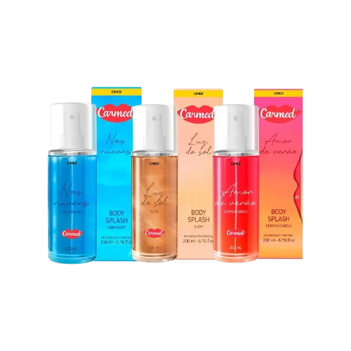 Body Splash Corpo e Cabelo Carmed 200ml